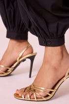 Katya Black Pleated Pants view 5