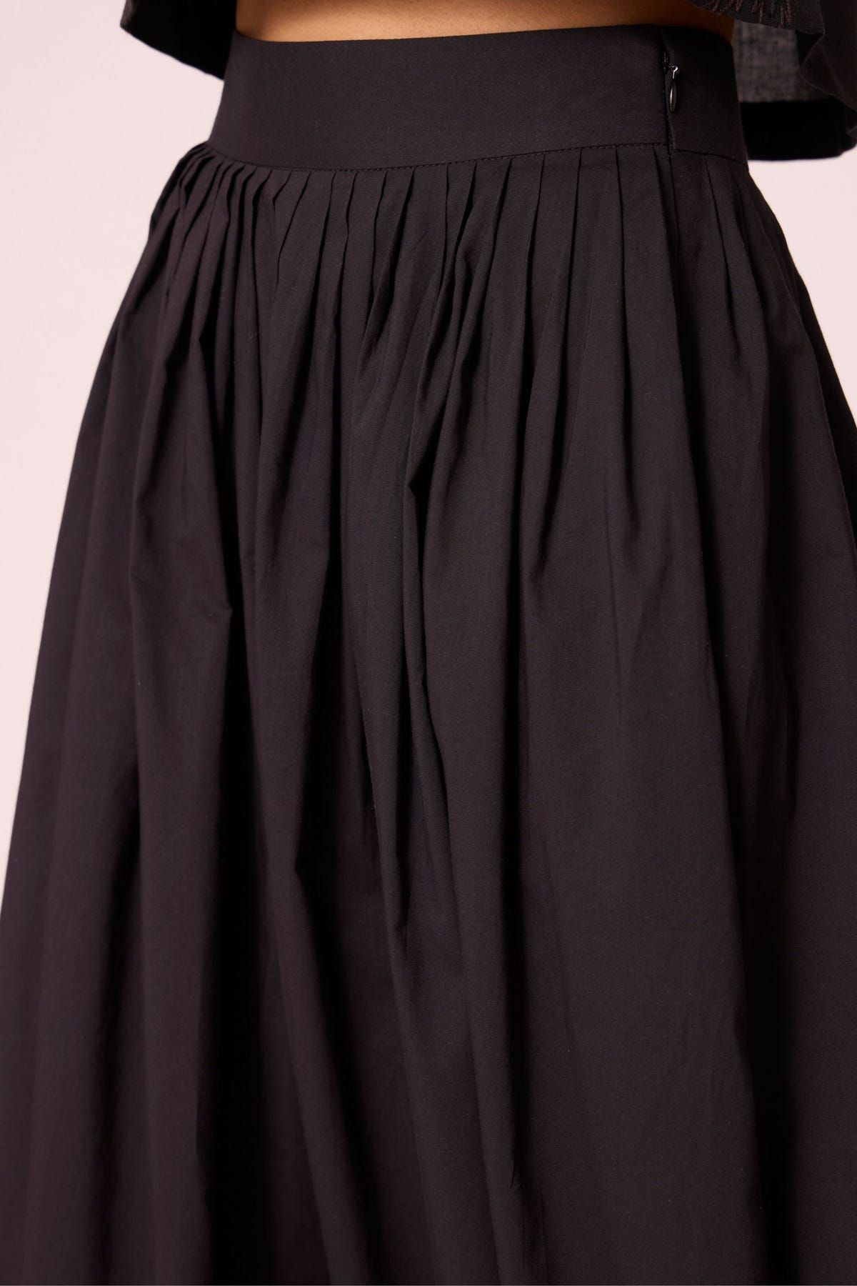 Katya Black Pleated Pants - image 7