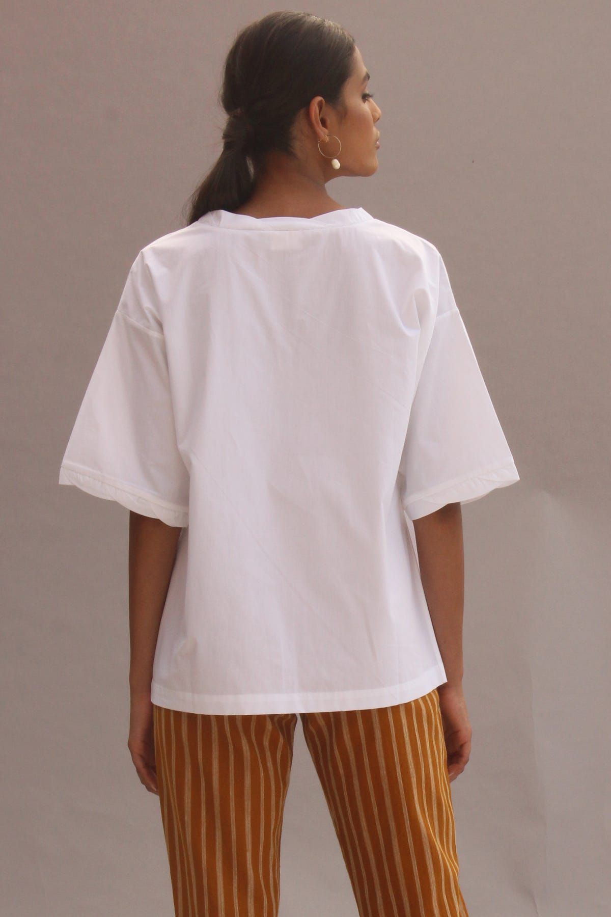 Blanc Box Tee - image 5