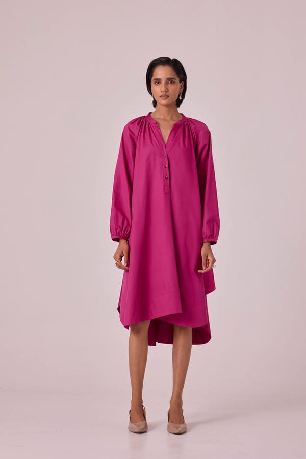 The Summer House — Woodstock Pink Tent Dress