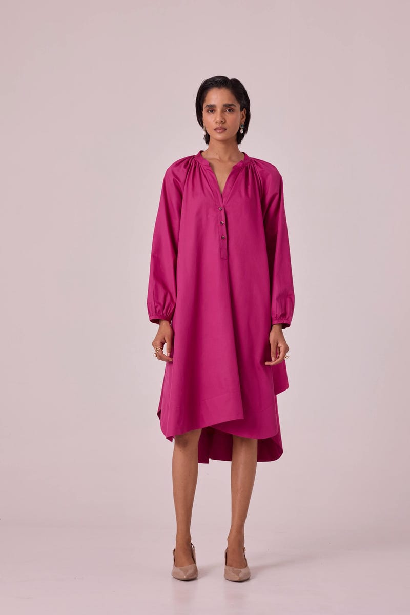 Woodstock Pink Tent Dress