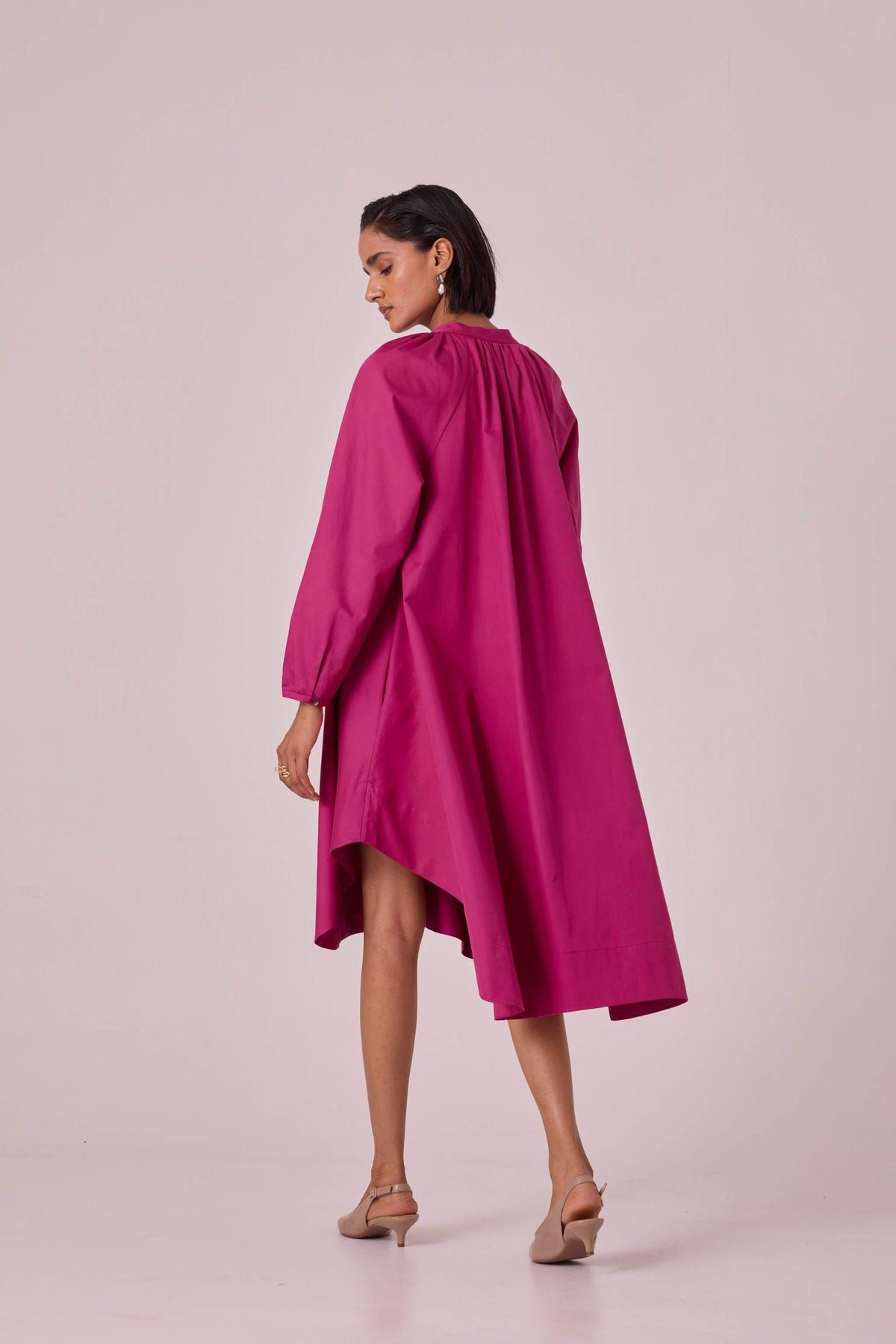 Woodstock Pink Tent Dress - image 12