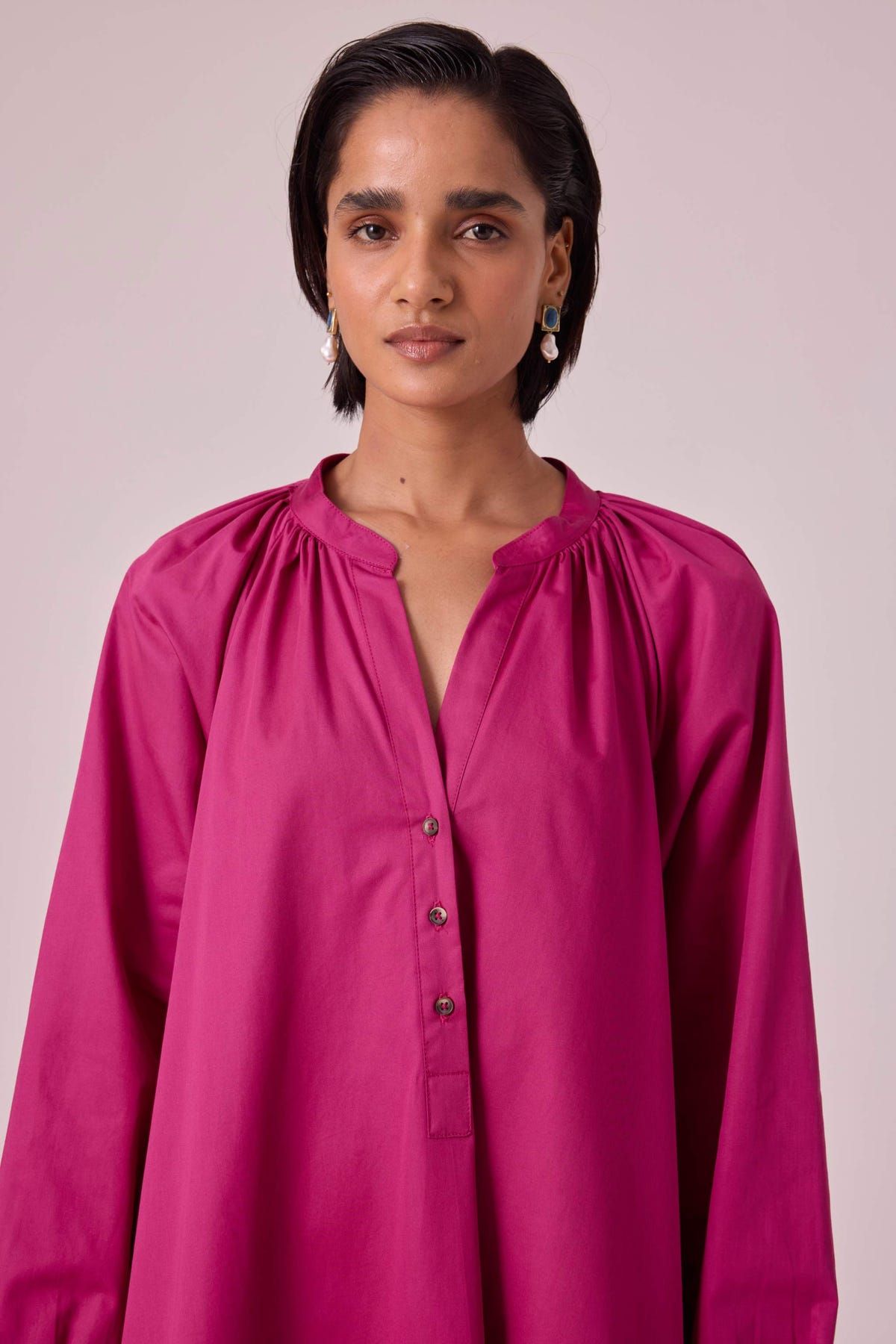 Woodstock Pink Tent Dress - image 5