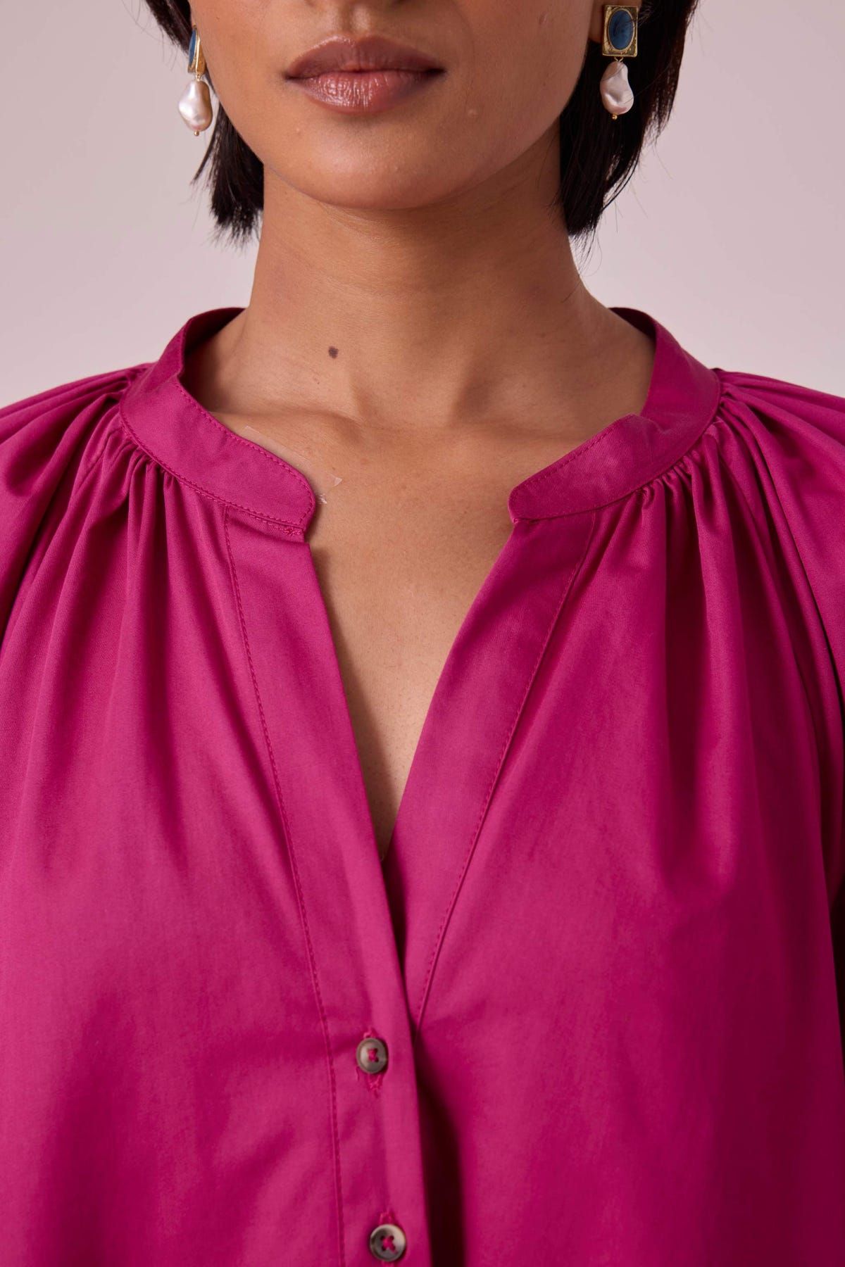 Woodstock Pink Tent Dress - image 7