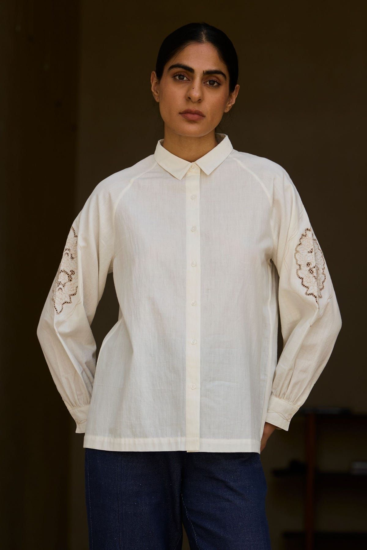 Yeji Handwoven Embroidered Shirt - image 11