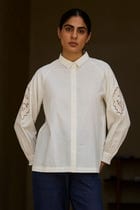 Yeji Handwoven Embroidered Shirt view 11