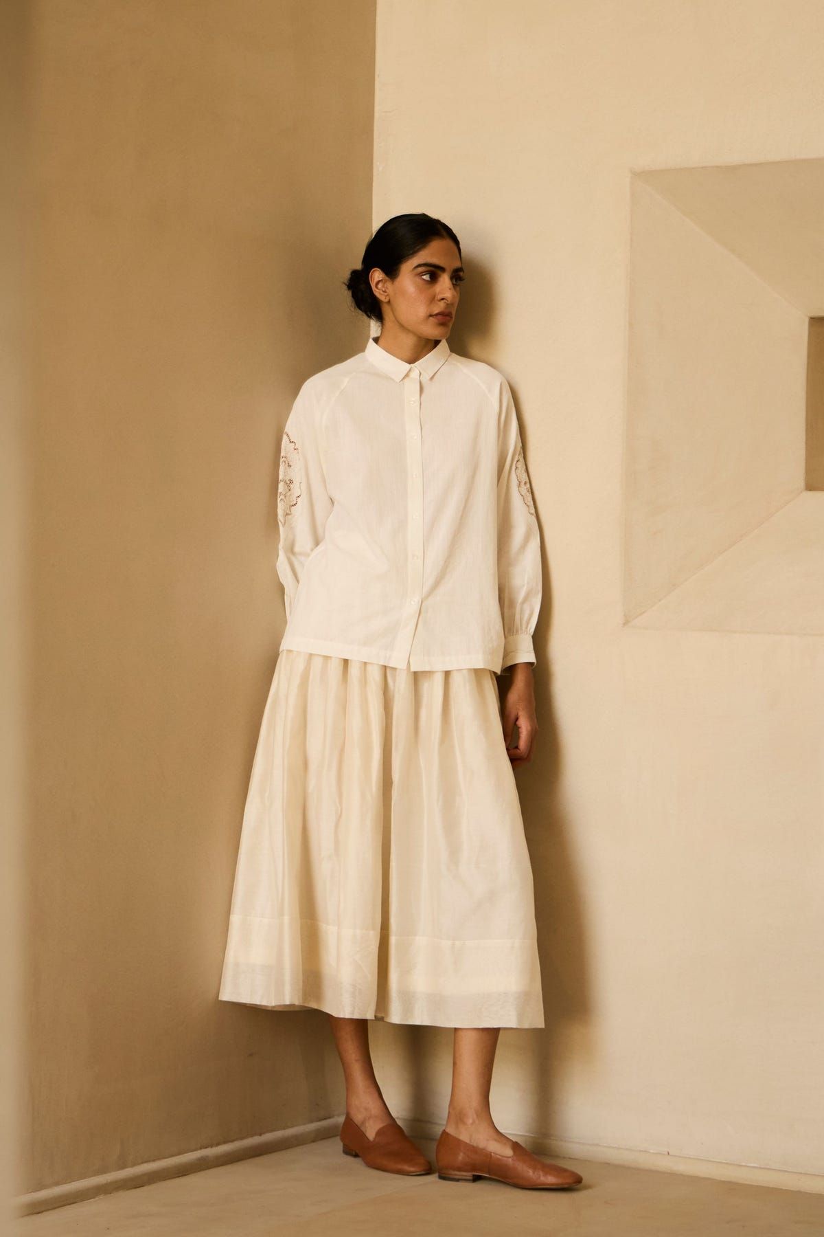 Yeji Handwoven Embroidered Shirt - image 12