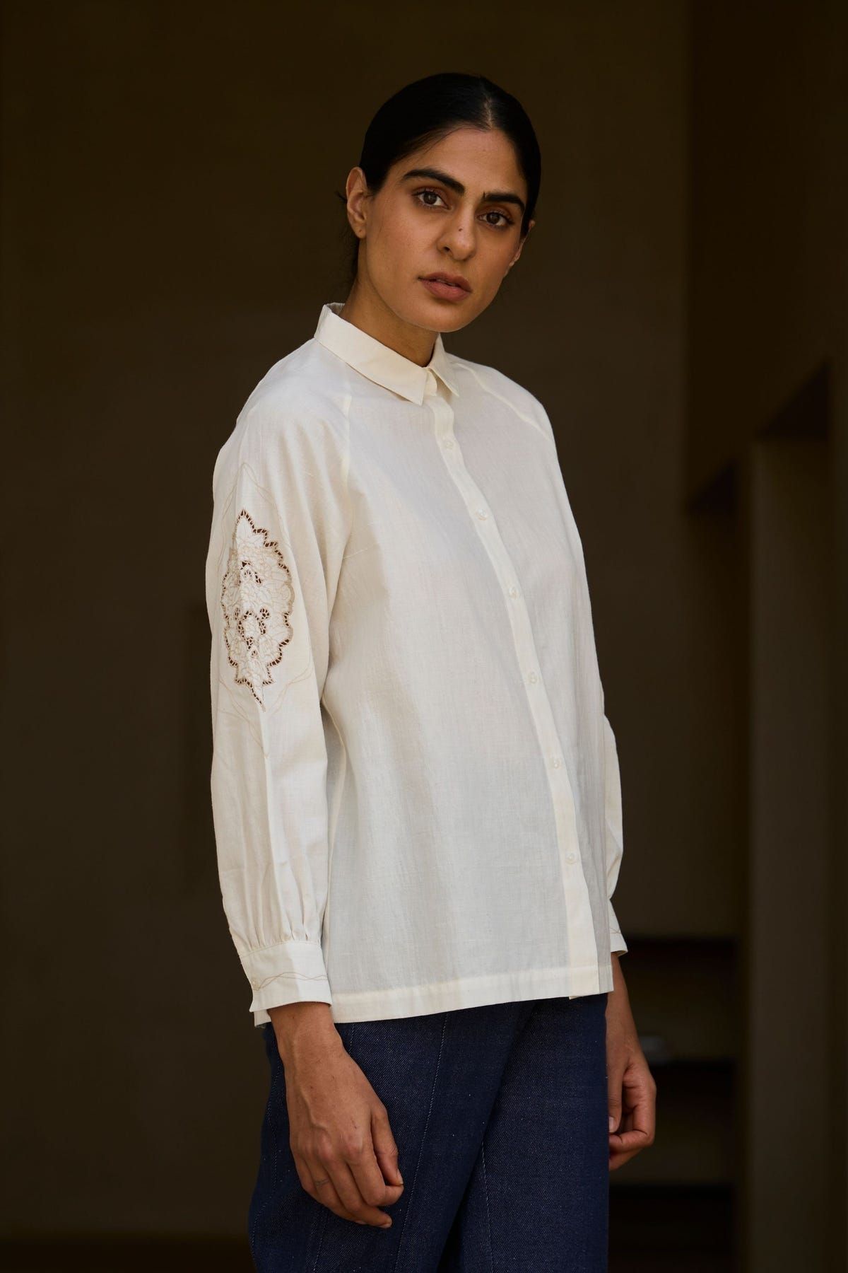 Yeji Handwoven Embroidered Shirt - image 4