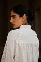 Yeji Handwoven Embroidered Shirt view 8