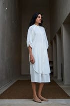 Braboune Handwoven White Co-Ord Set view 3
