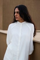 Braboune Handwoven White Co-Ord Set view 7