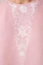 Evora Rose Embroidered Top view 6