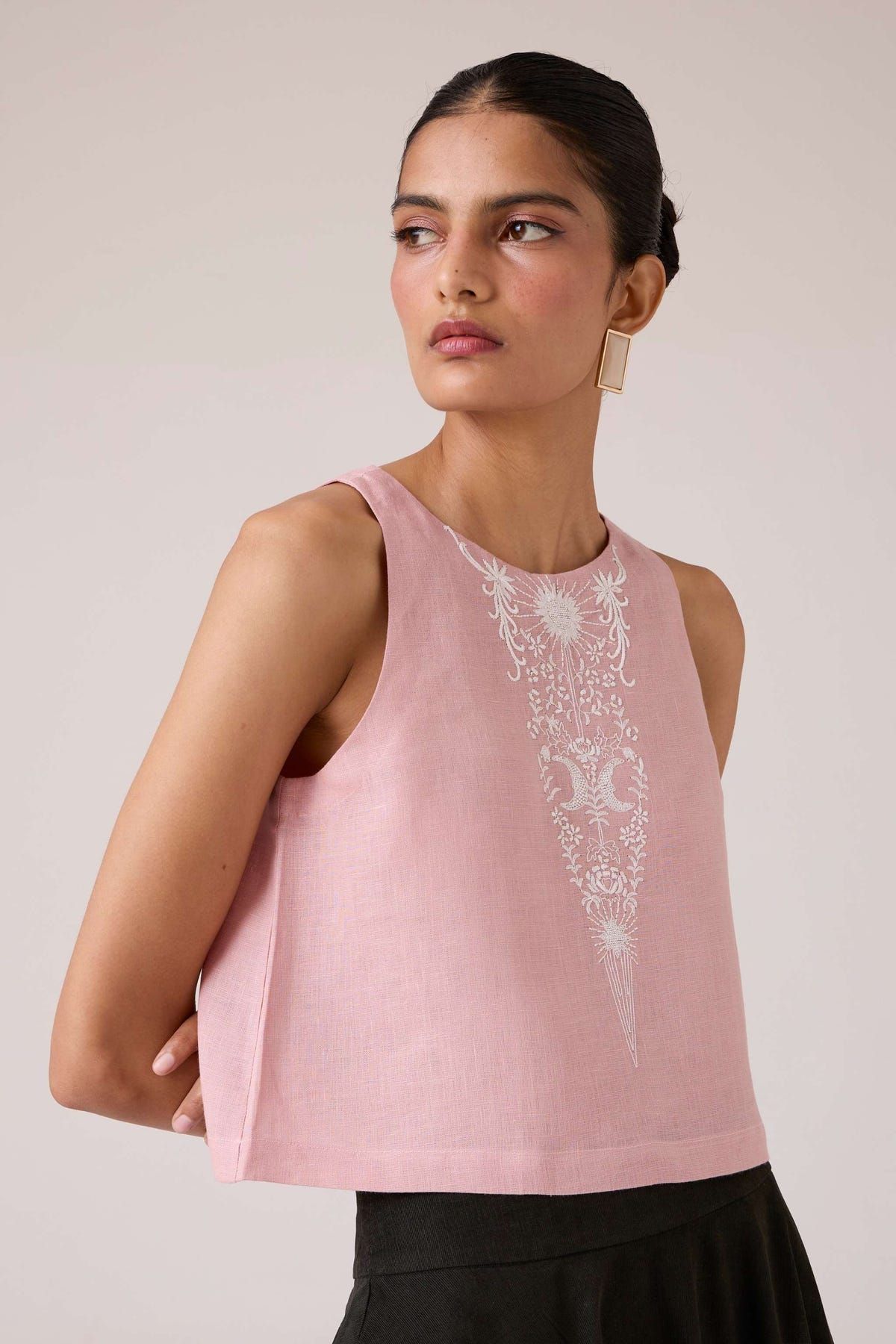 Evora Rose Embroidered Top - image 9