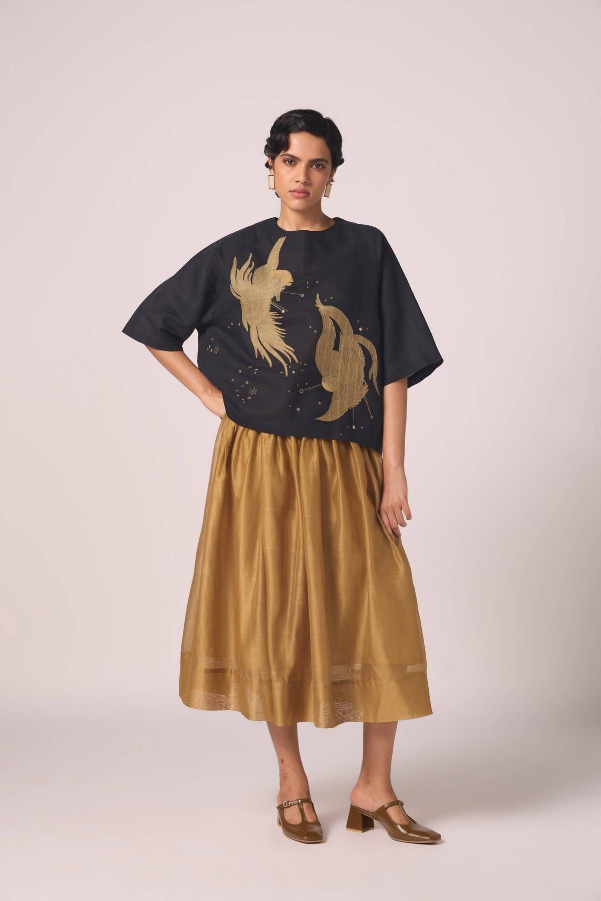 Roma Embroidered Handwoven Top - image 11