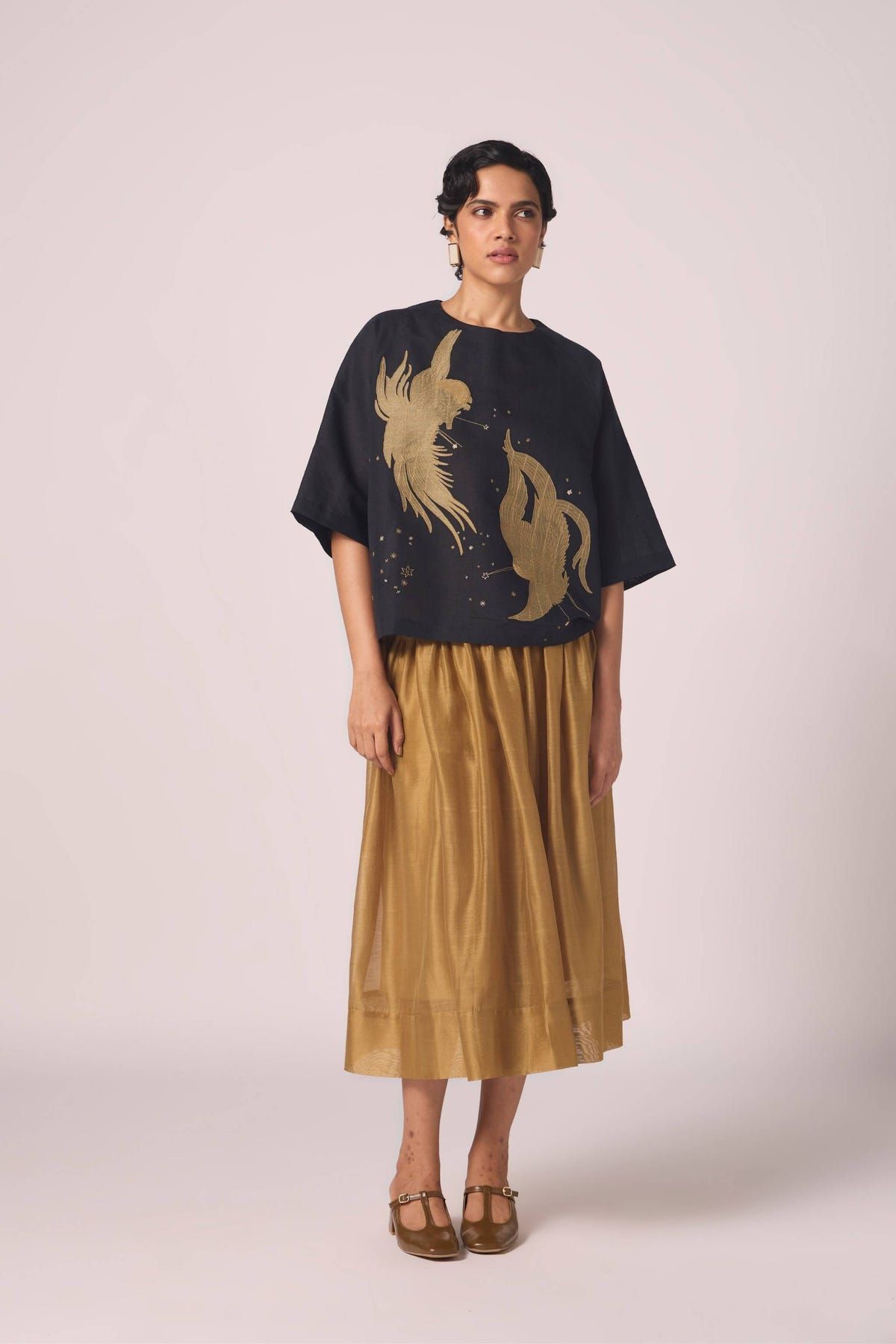 Roma Embroidered Handwoven Top - image 12