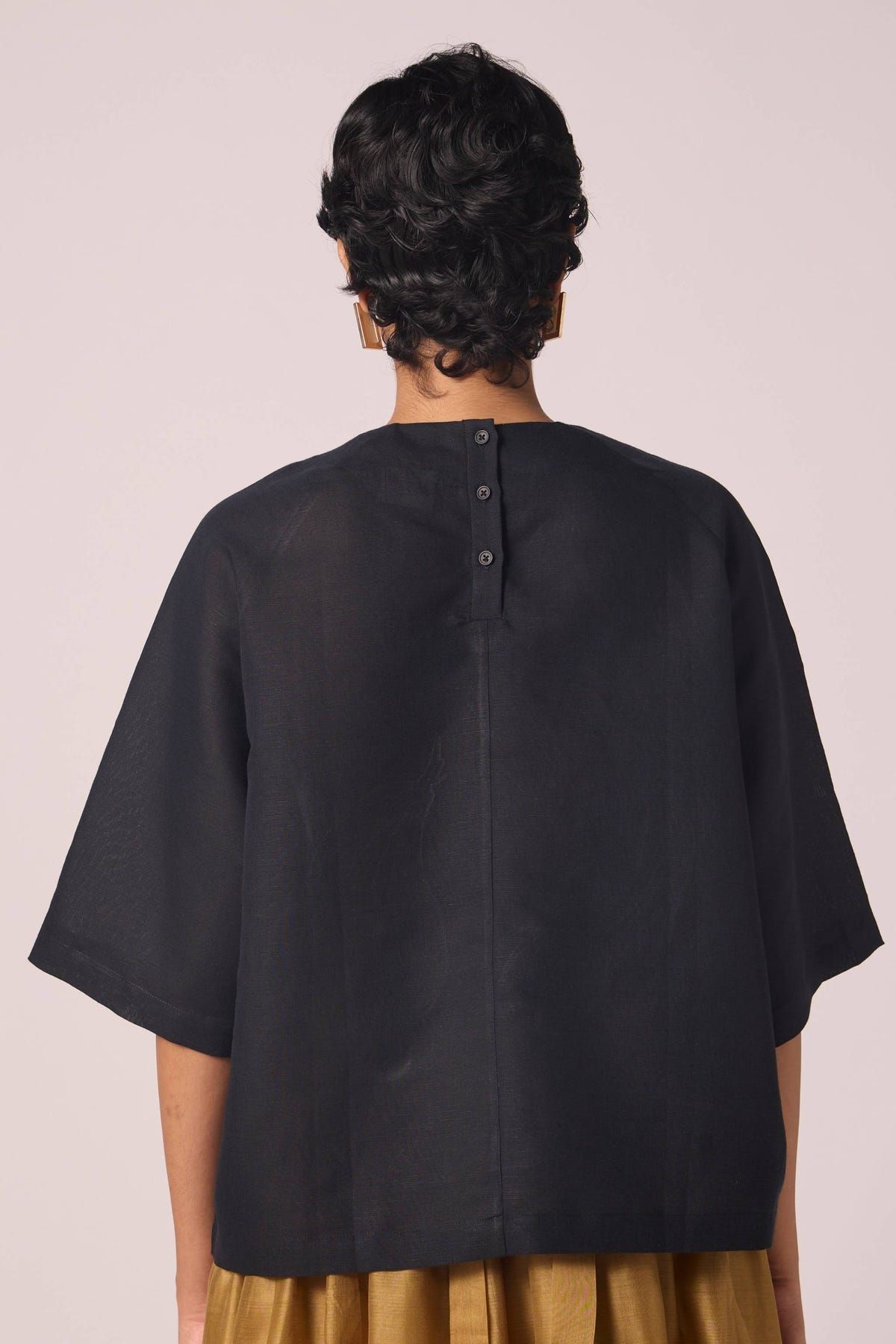 Roma Embroidered Handwoven Top - image 9