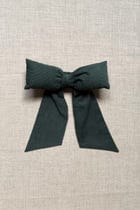 Green Corduroy Bow view 4
