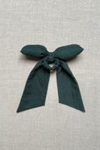 Green Corduroy Bow view 7