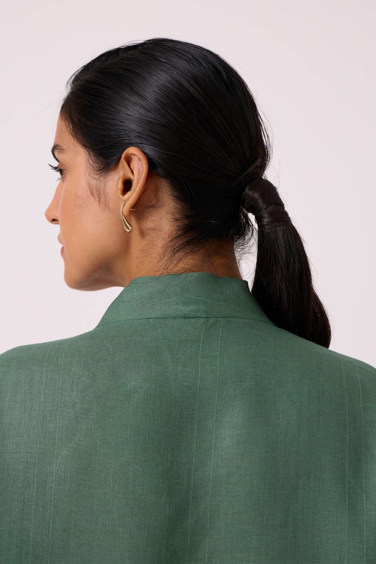 Orion Green Linen Top - image 7