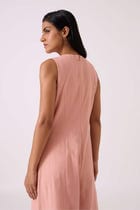 Vronsky Pink Handwoven Jumpsuit view 12