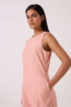 Vronsky Pink Handwoven Jumpsuit view 8
