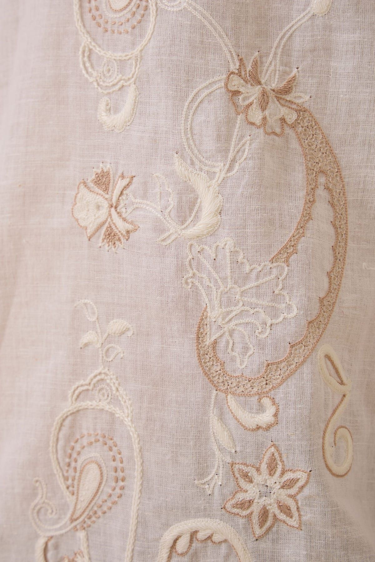 Joyce Embroidered handwoven shirt - image 5