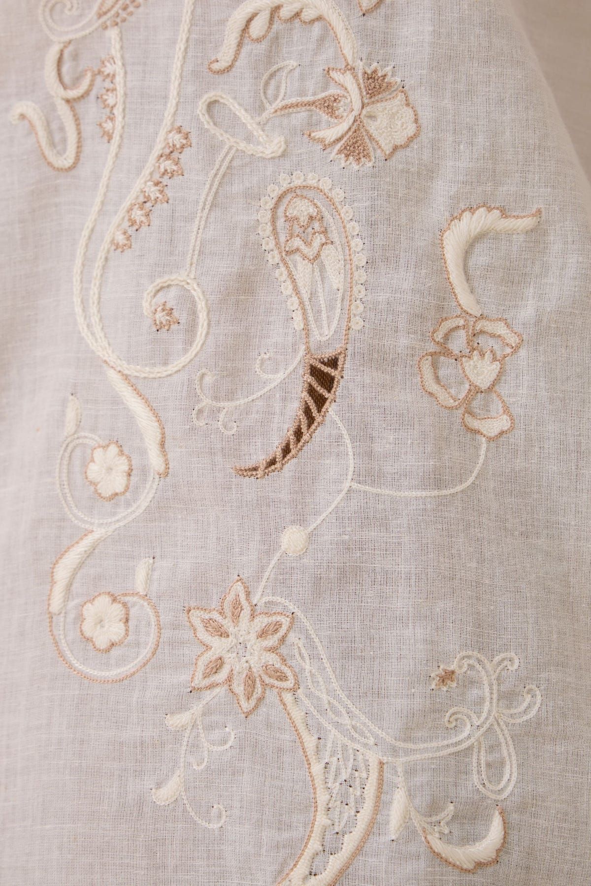 Joyce Embroidered handwoven shirt - image 6