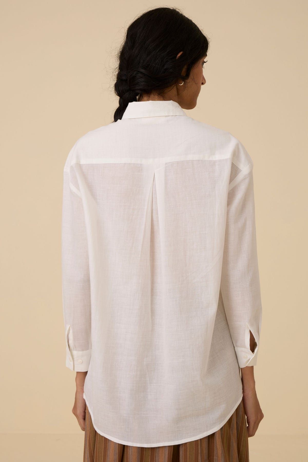 Joyce Embroidered handwoven shirt - image 9