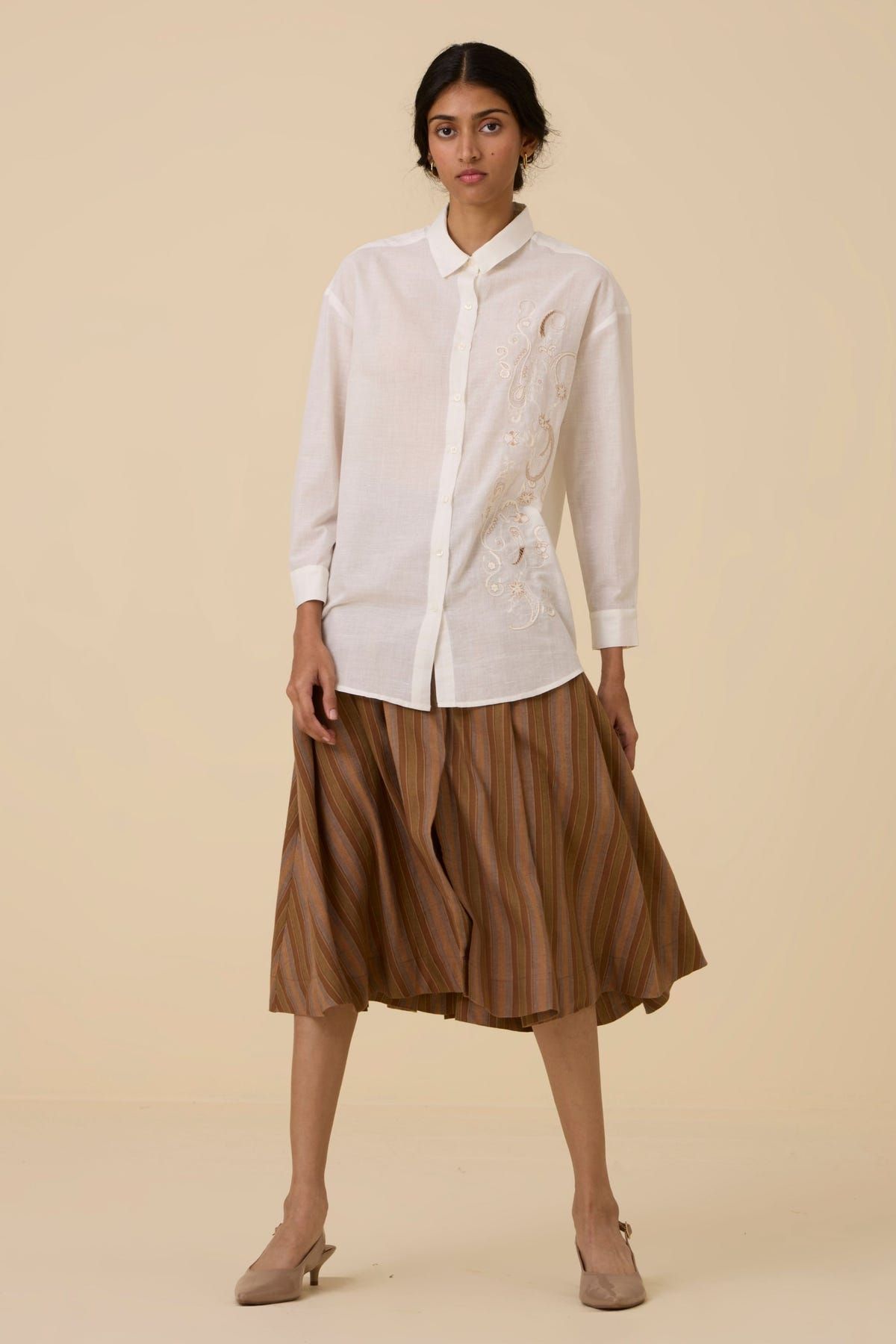 Joyce Embroidered handwoven shirt - image 10