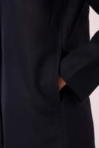 Darcy Black Linen Jacket view 5