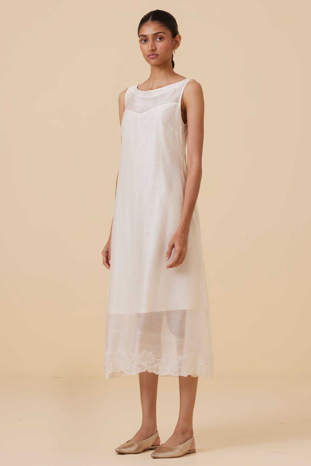Reyah Handwoven Embroidered Dress - image 2
