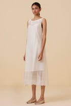 Reyah Handwoven Embroidered Dress view 2