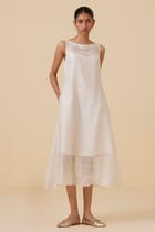 Reyah Handwoven Embroidered Dress view 3