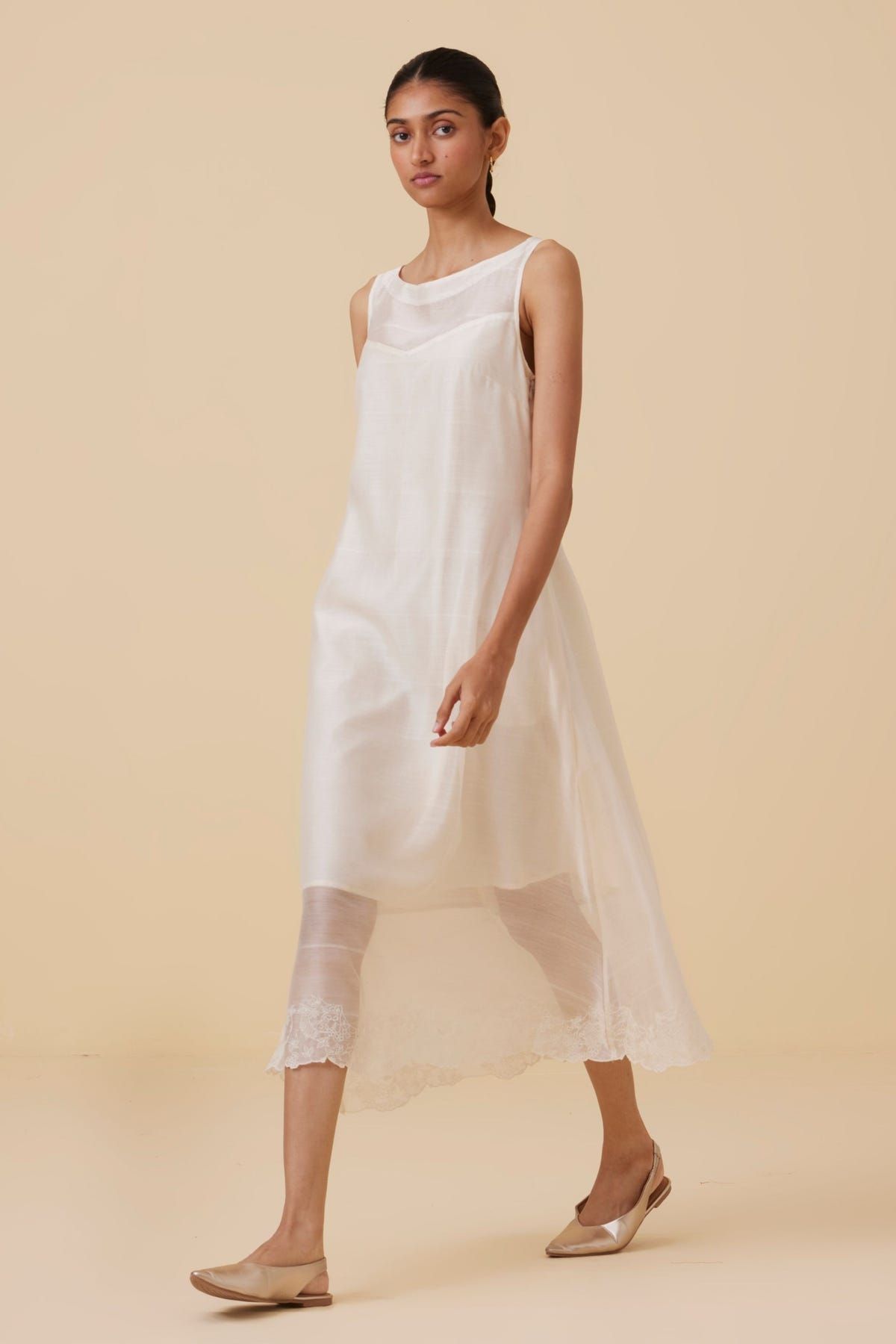 Reyah Handwoven Embroidered Dress - image 7