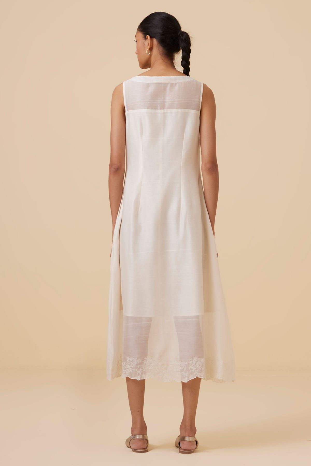 Reyah Handwoven Embroidered Dress - image 10