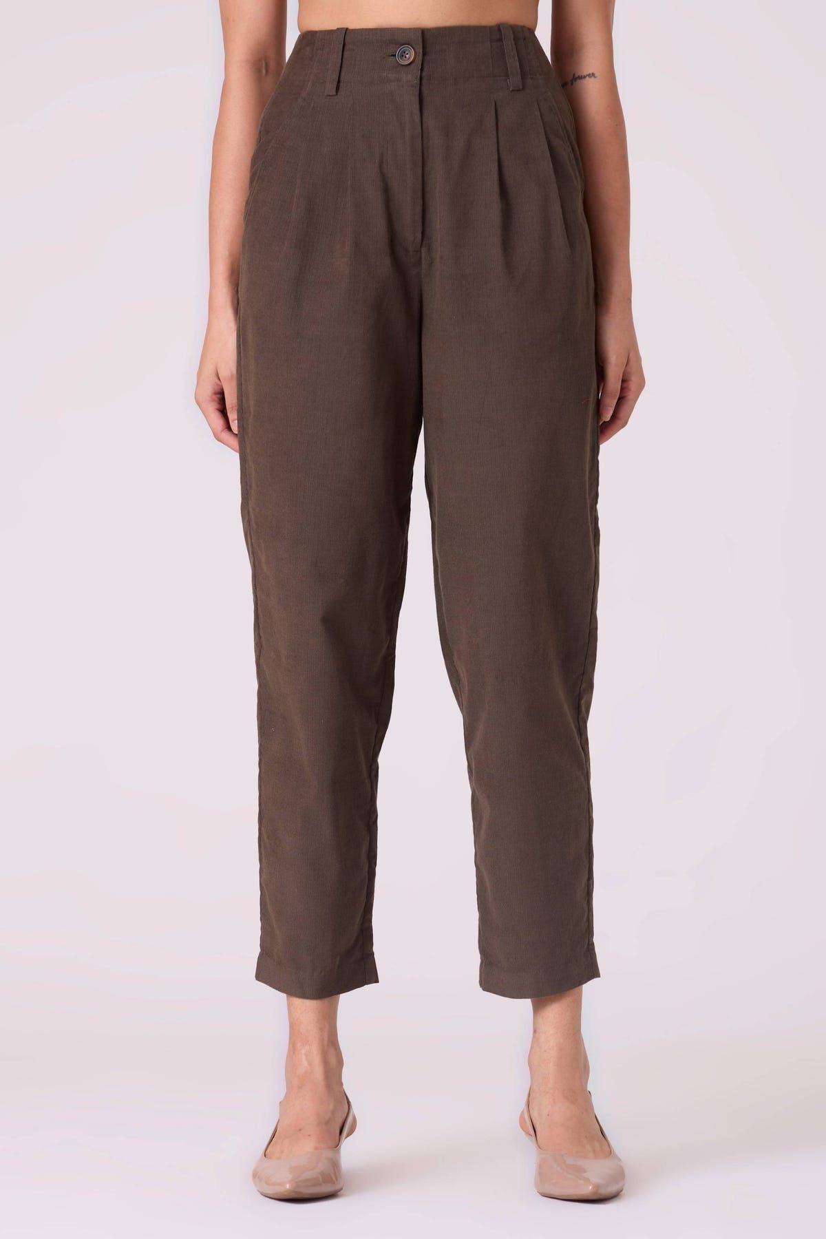 Helk Olive Needlecord Pants - image 3