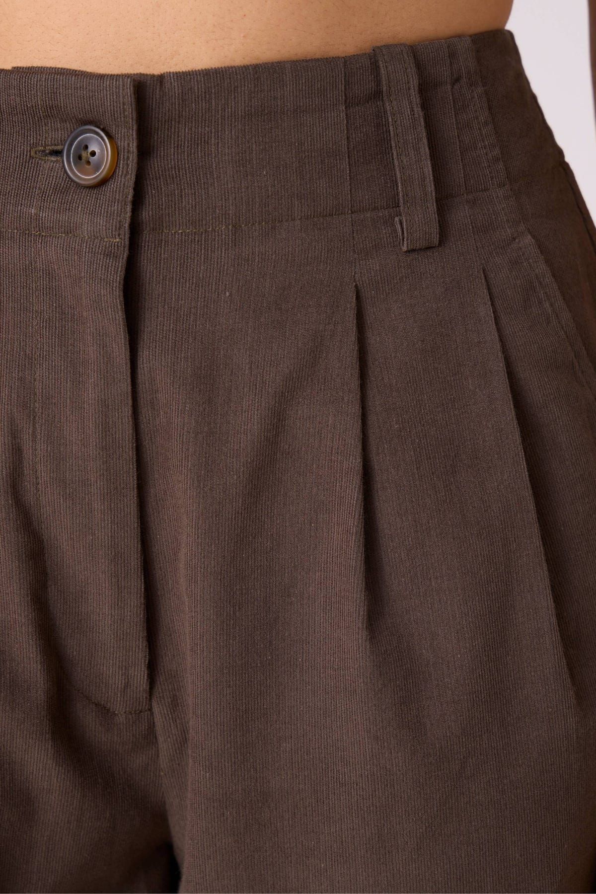 Helk Olive Needlecord Pants - image 4