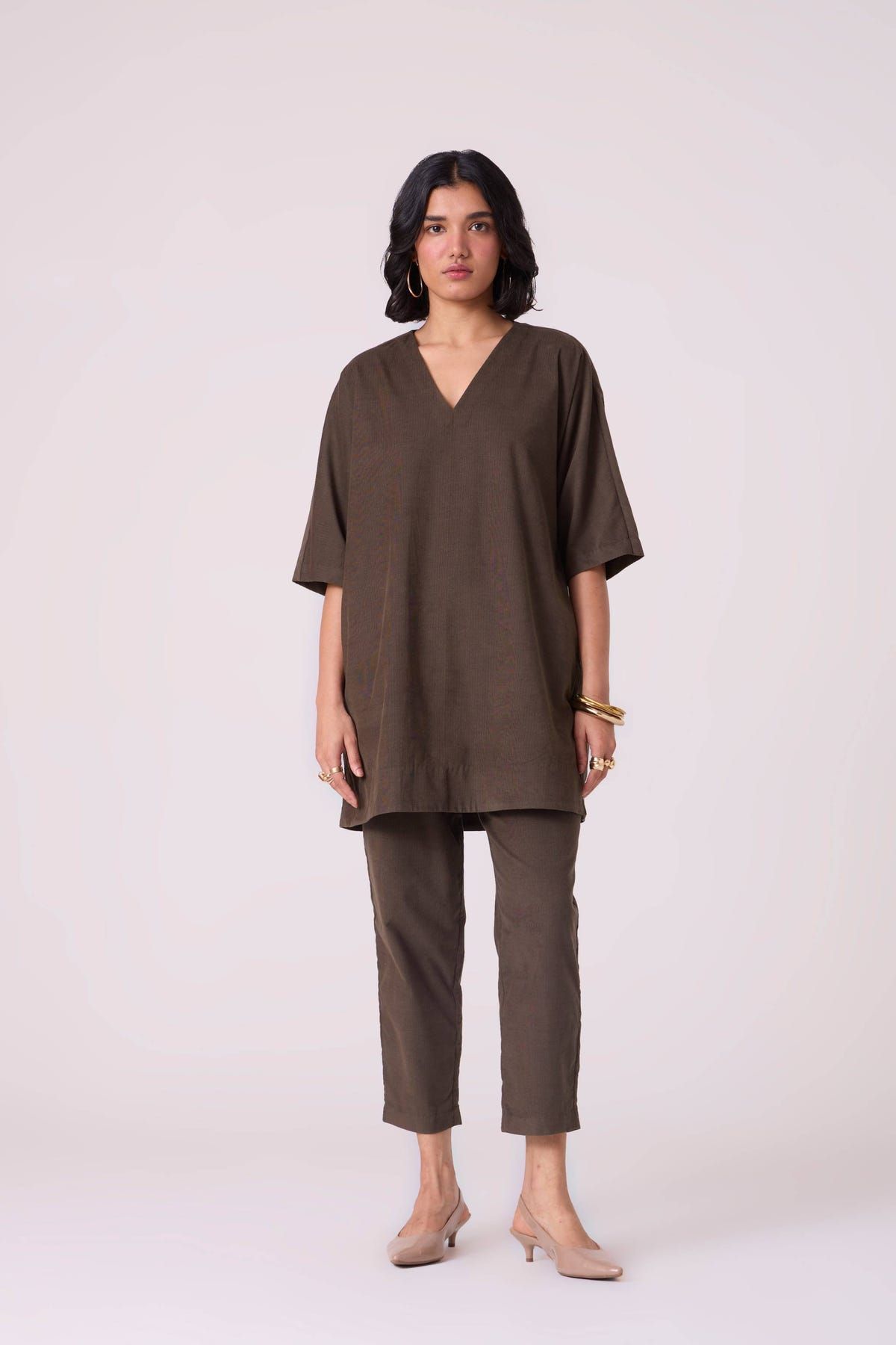 Helk Olive Needlecord Pants - image 9