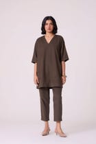 Helk Olive Needlecord Pants view 9