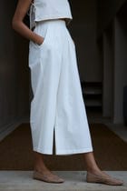Woodstock Milk Pleated Pants view 5