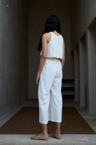 Woodstock Milk Pleated Pants view 8