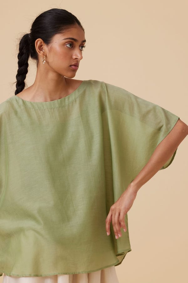 The Summer House — Kosh Green Cape Top