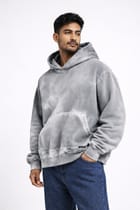 Hand Dyed Fleece Hoodie view 1