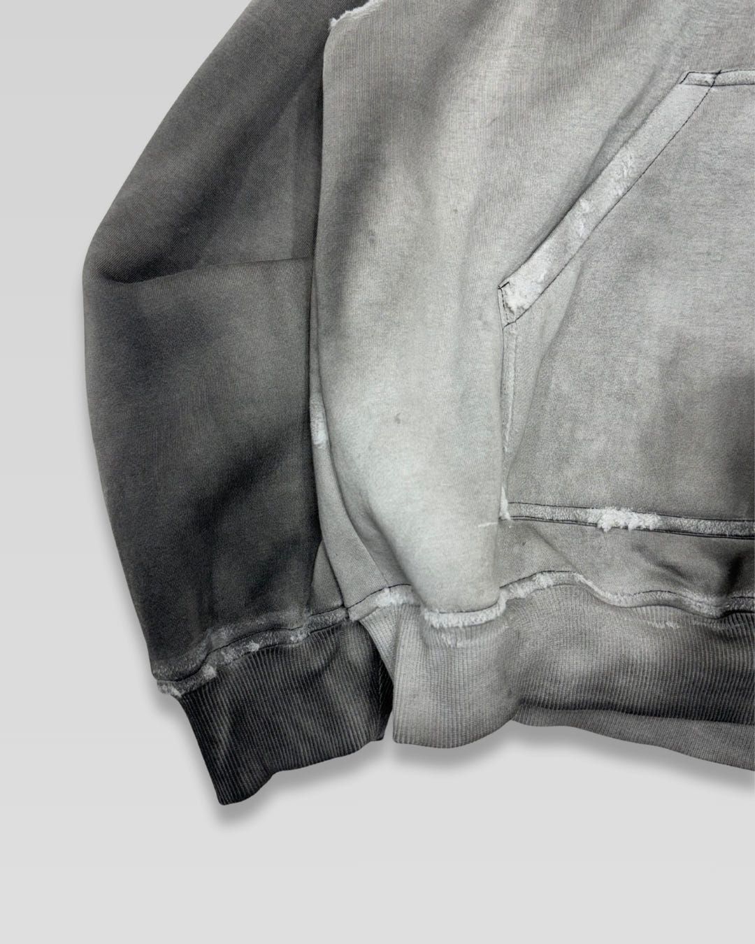 Hand Dyed Fleece Hoodie - image 5