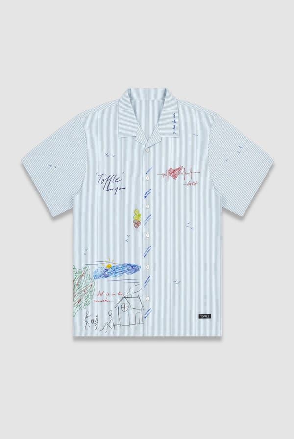Toffle — Lined Doodle Shirt
