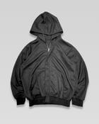 Suede Zipper Hoodie view 4