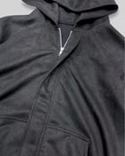 Suede Zipper Hoodie view 5