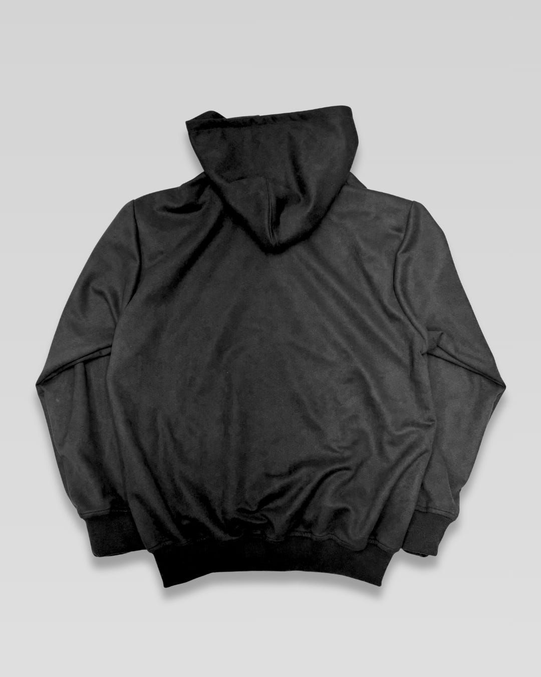 Suede Zipper Hoodie - image 6