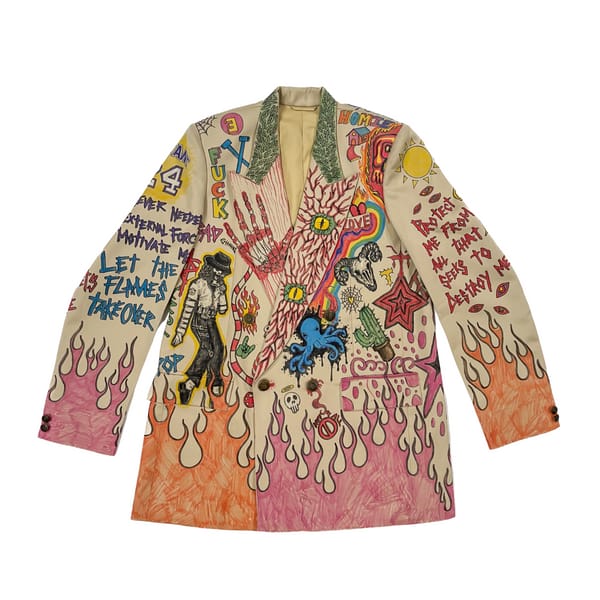 Toffle — Doodle Artwork Blazer
