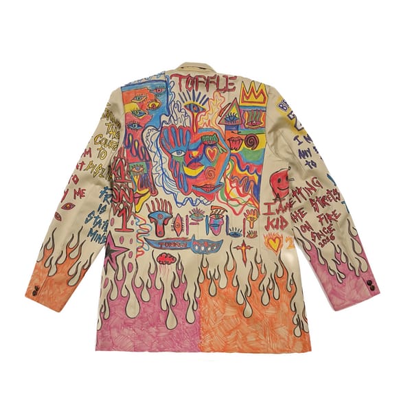 Toffle — Doodle Artwork Blazer